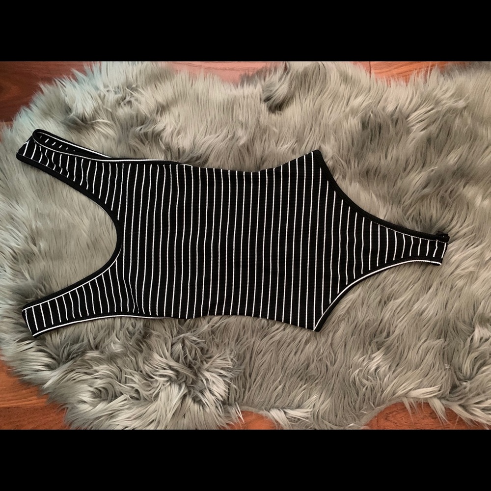 Stripe Tank Bodysuit